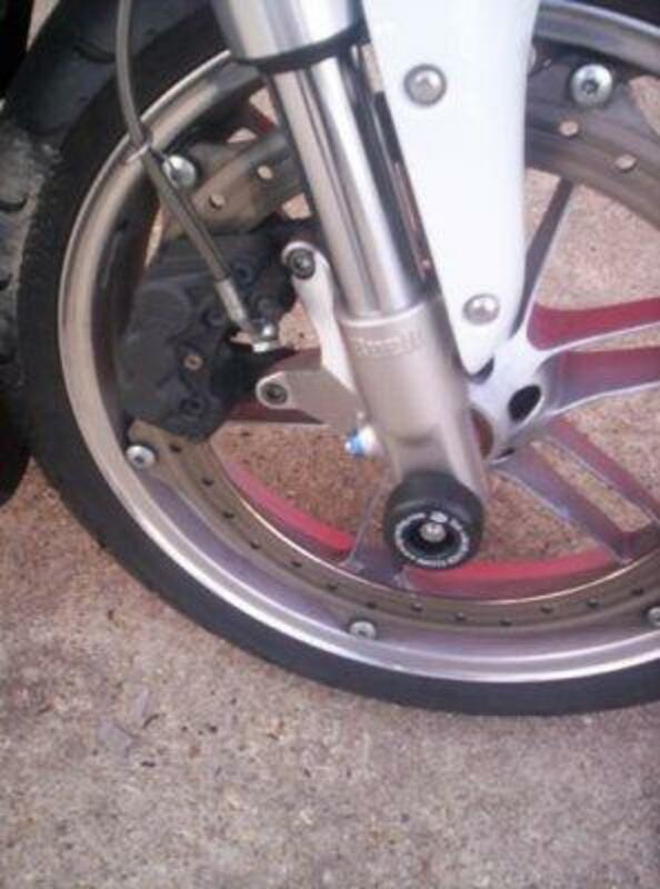 Protection de fourche R&G RACING noir Buell