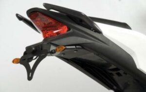 Support de plaque R&G RACING noir Honda CBR125R