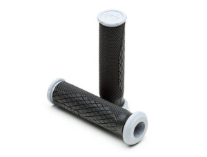 Revêtements PRO TAPER Quad Dual Density full grip Noir et Blanc