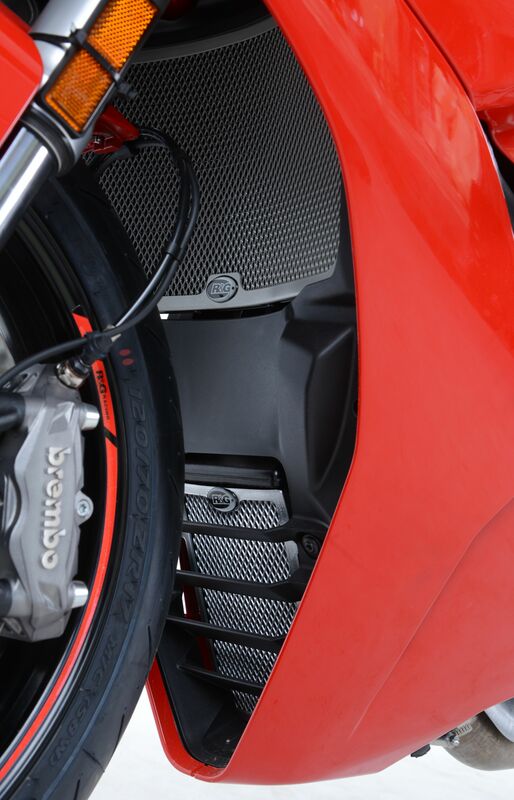 Protection de radiateur R&G Racing aluminium - Ducati Supersport