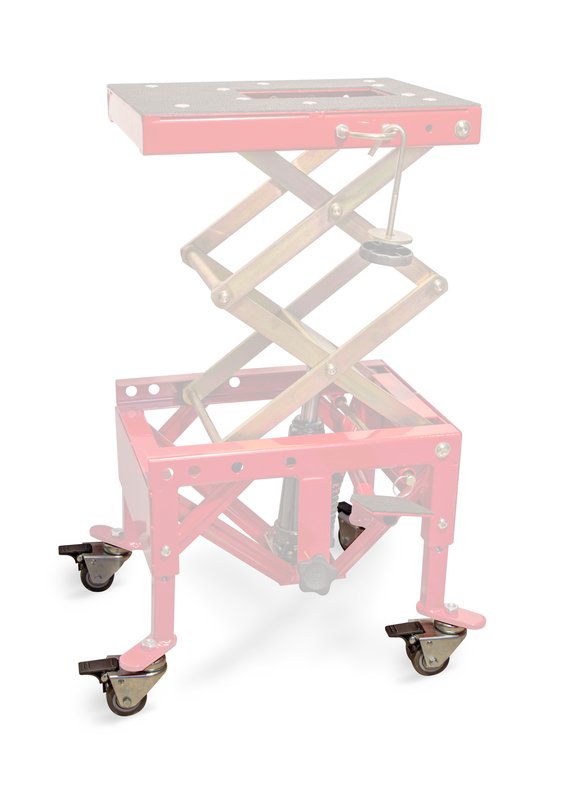 Roues avec frein pour lève-moto hydraulique BIHR