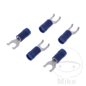 Cosse fourche 4.3 bleue JMP