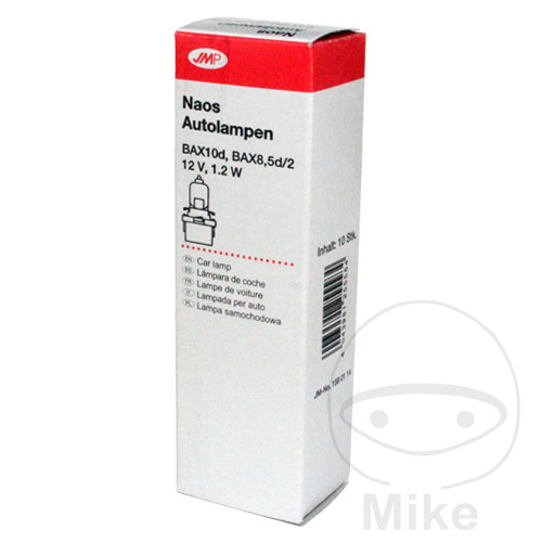 Ampoule 12V1.2W B8.5D JMP Ampoule 12V1.2W B8.5D JMP – Image 2