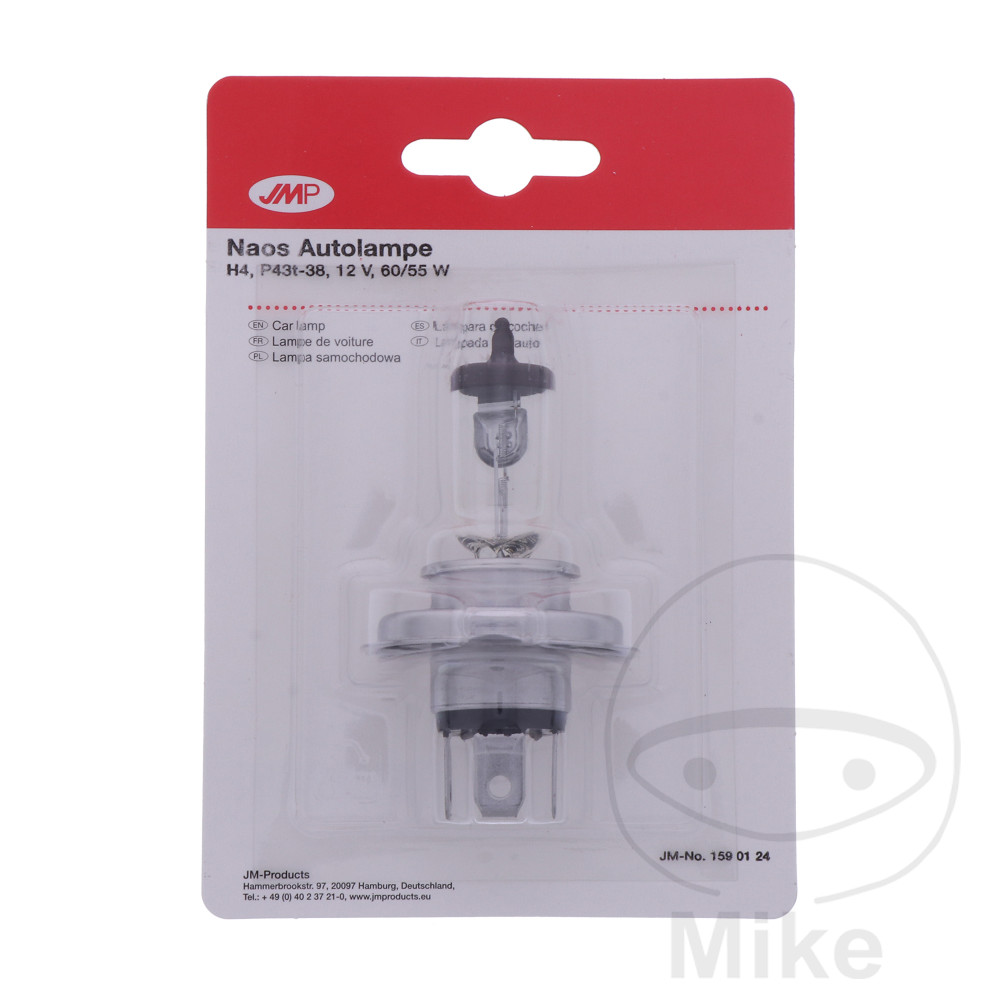 Ampoule 12V 60/55W H4 JMP Ampoule 12V 60/55W H4 JMP