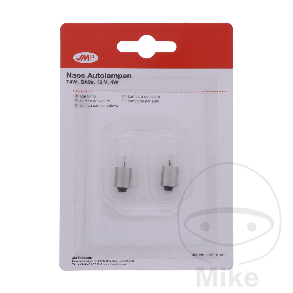 Ampoule 12V 4W BA9S JMP Ampoule 12V 4W BA9S JMP