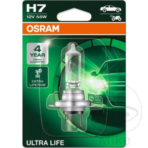 BULB H7 12V55W SINGLE BLISTER PACK OSRAM