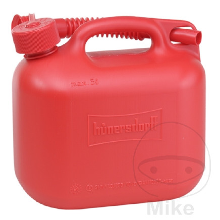 Bidon de carburant rouge 5 litres Bidon de carburant rouge 5 litres