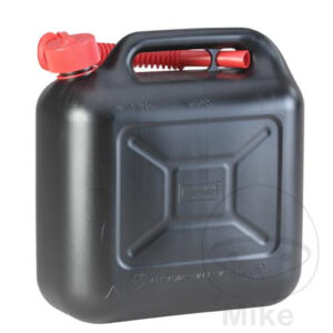 Bidon de carburant noir 10 litres