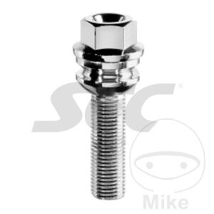 Goujon de roue M14X1.5X37 Colerette 19