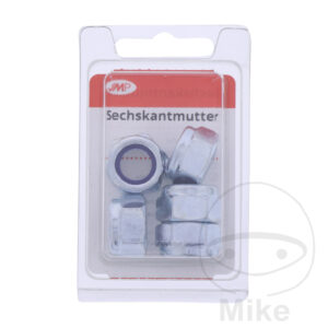 Ecrous Hexagonaux Nylstop Zingué M12 DIN