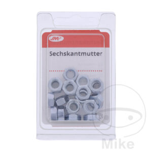 Ecrous Hexagonaux Nylstop Zingué M6 KL8