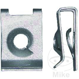 Ecrou métallique acier 4,8 mm JMP