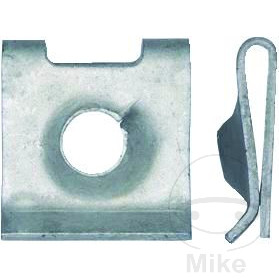 Ecrou métallique acier 6,3 mm JMP