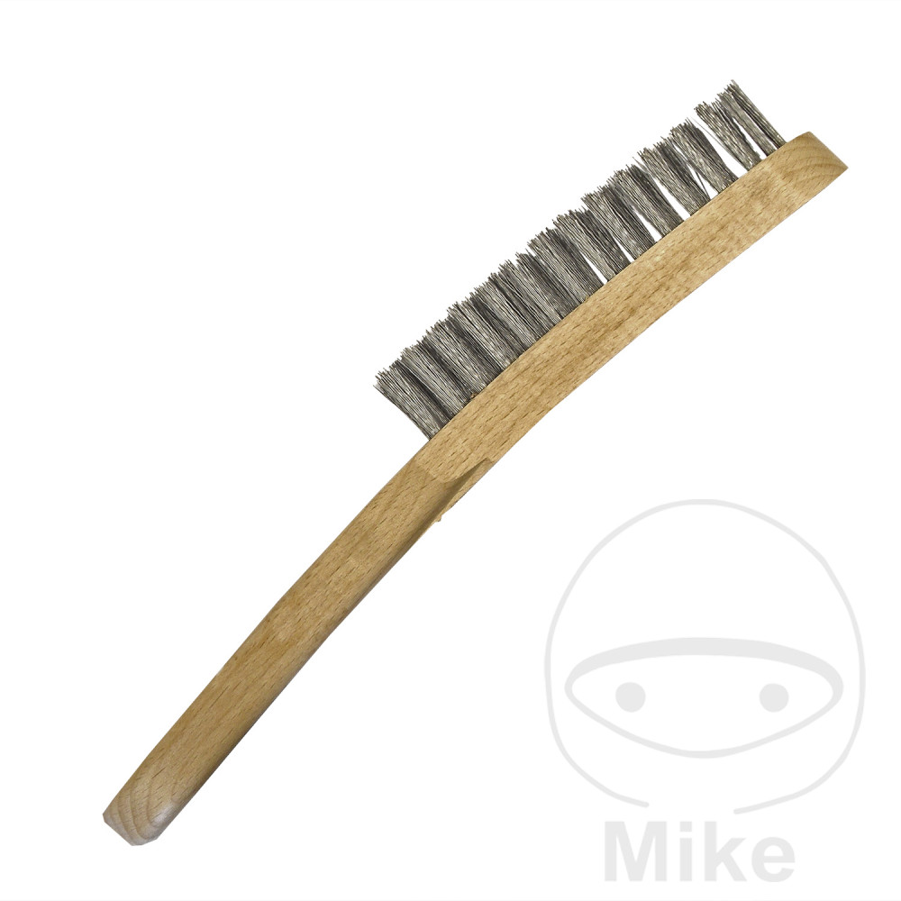 Brosse métallique Inox 3 Rangées Brosse métallique Inox 3 Rangées – Image 2