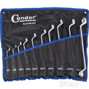 Clé polygonale double coudée