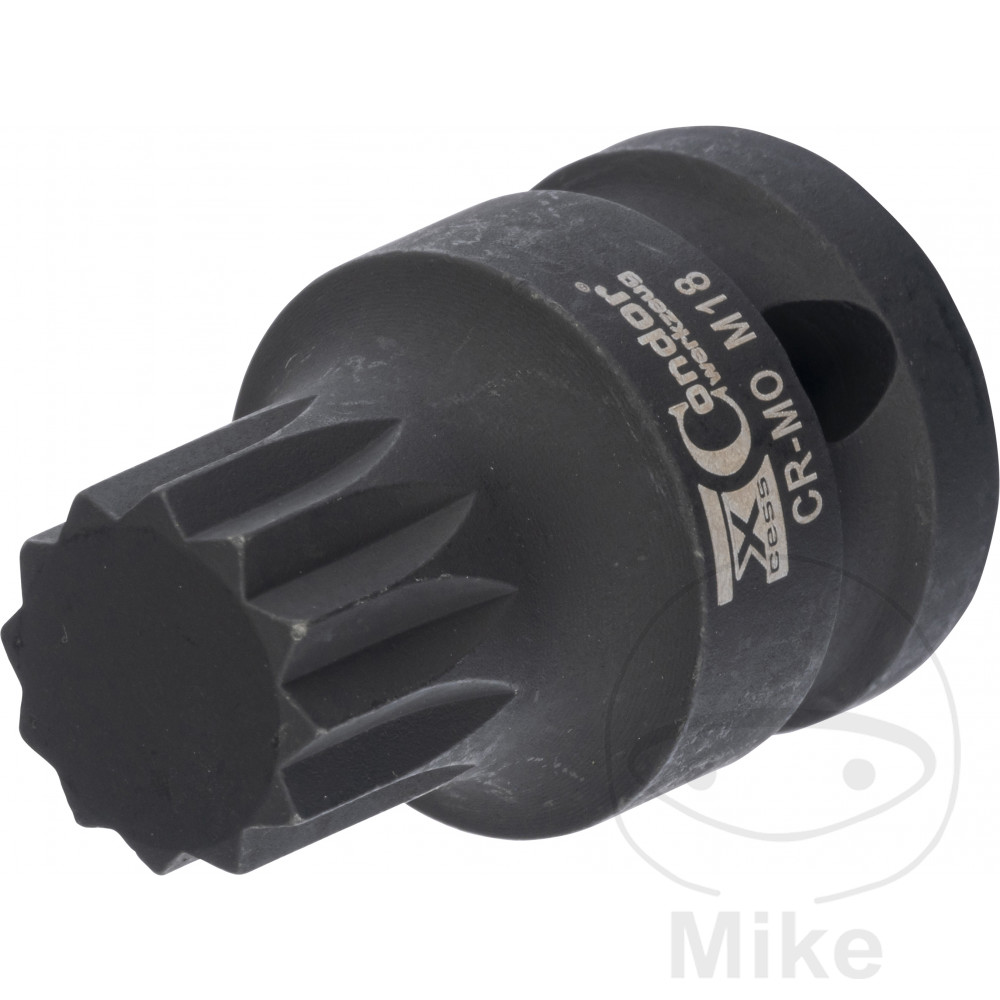 Douille de force 1/2Z M18X40 Douille de force 1/2Z M18X40