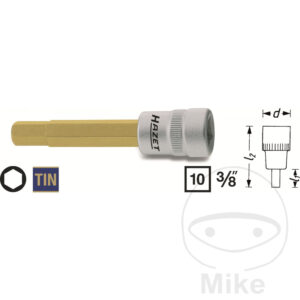 Clé Allen 3/8 12 mm