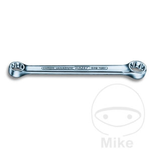 Clé à anneau double E10XE12