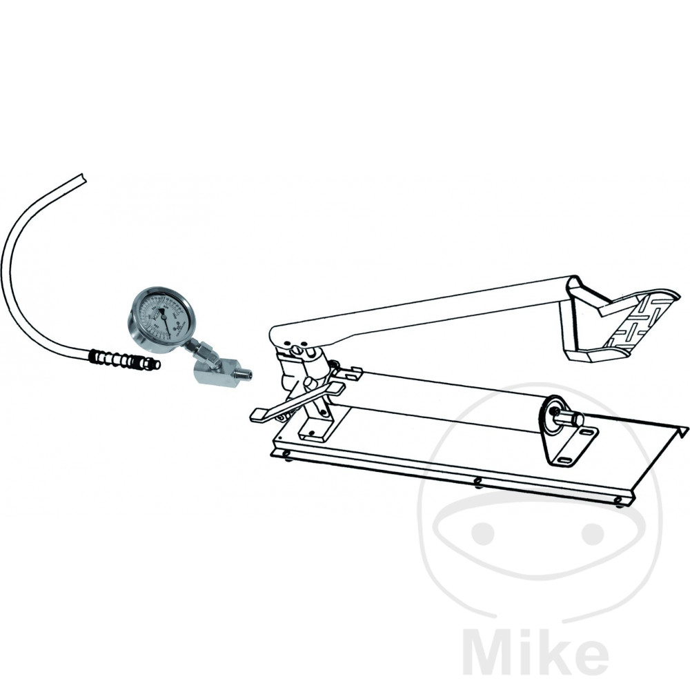 Manomètre 1000 BAR 1/4 Manomètre 1000 BAR 1/4 – Image 2