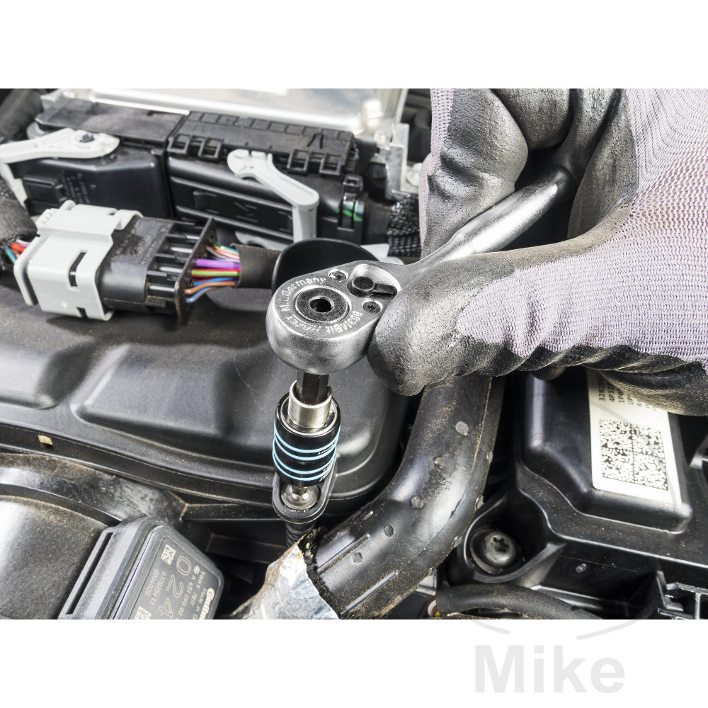 Jeu d'embouts 1/4 avec cliquet Jeu d'embouts 1/4 avec cliquet – Image 2