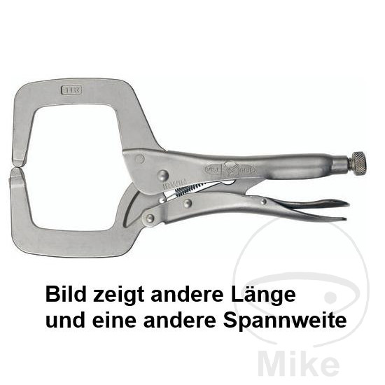 Pince de serrage 150 mm Max 54 mm Pince de préhension 455 mm Max 203 mm