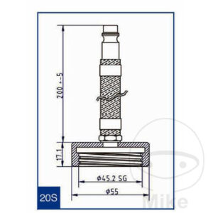 Couvercle de raccordement NR.20 S