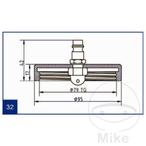 Couvercle de connexion NR.32