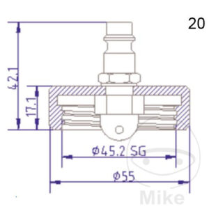 Couvercle de raccordement NR.20