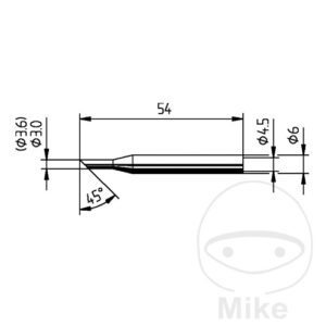 Pointe à souder continue 162 LD