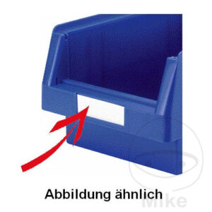 Étiquette pour boîte de rangement