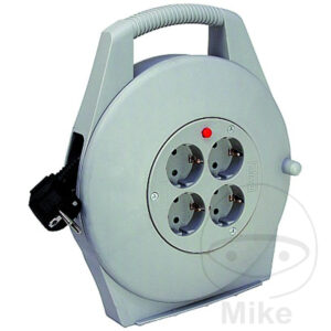 Enrouleur de câble 10 mètres en plastiqu