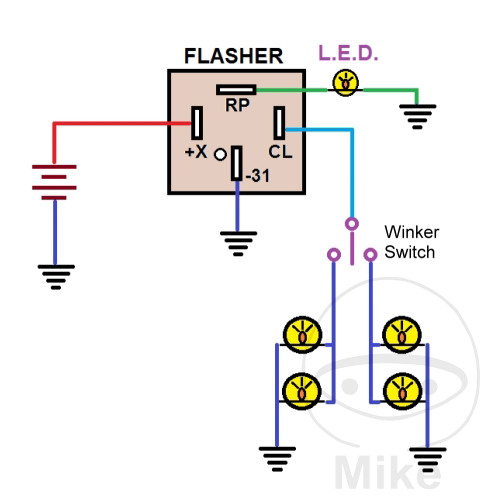 Clignotant relais électrique JMP Clignotant relais électrique JMP – Image 2