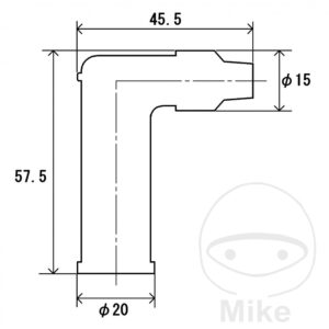 Anti Parasite NGK L05EA noir
