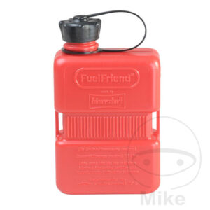 Bidon plastique rouge 1 litre