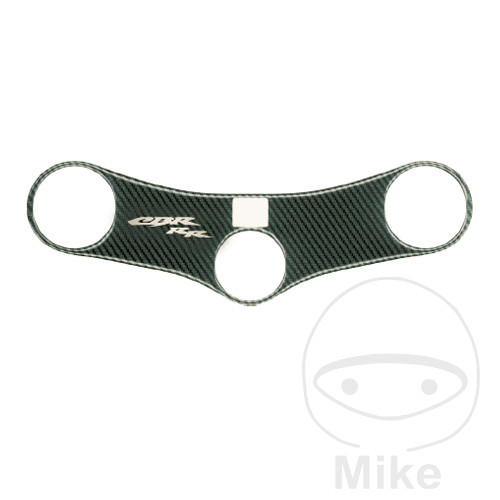 Protection té de fourche imitation Carbone pour Honda CBR 600 RR 2005-2006 Protection té de fourche Carbone