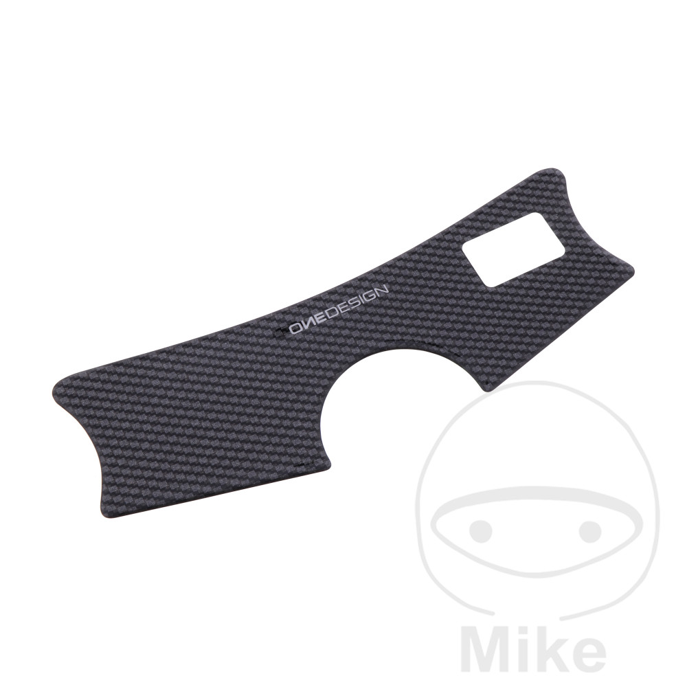 Protection té de fourche imitation Carbone pour Kawasaki ZX-12R 2000-2006 Protection té de fourche Carbone