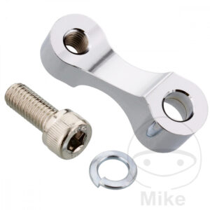 Adaptateur de rétroviseur Chrome JMP