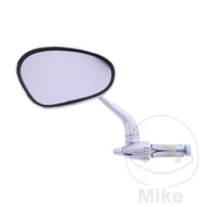 Rétroviseur ovale chromé Gauche