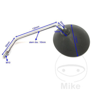 Rétroviseur noir Gauche JMP