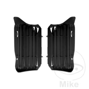 Kit protection de radiateur noir