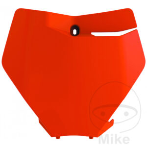 Plaque Numéro orange 16