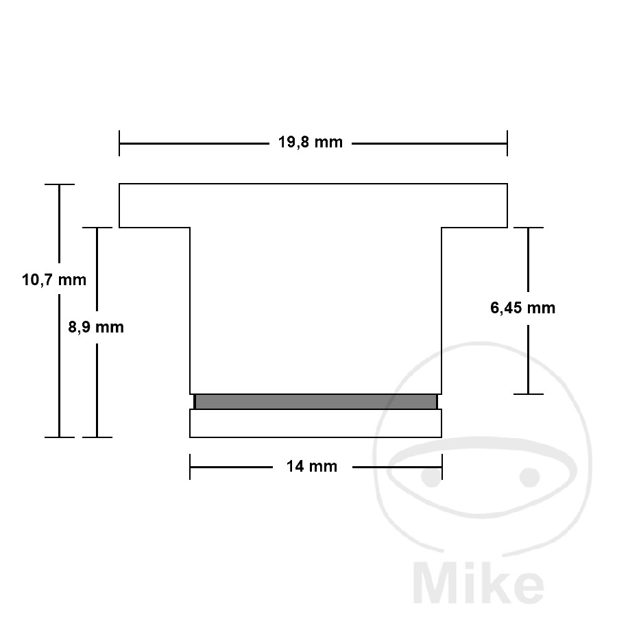 Oeillet disque de frein JMP Oeillet disque de frein JMP – Image 2