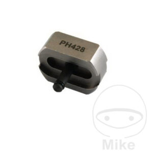 Plaque de rivetage de la chaîne