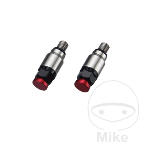Valve de purge de fourche JMP M4 Rouge Valve de purge de fourche JMP