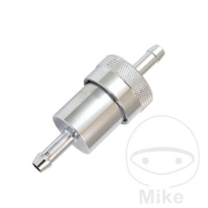 Filtre à Carburant 6 mm alu chrom JMP