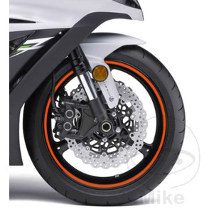 Bandes réfléchissantes orange