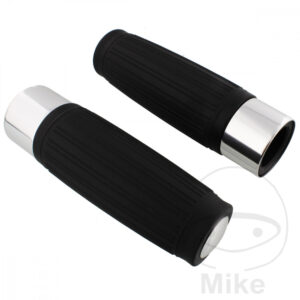 Revêtements de Poignée Caoutchouc Argent