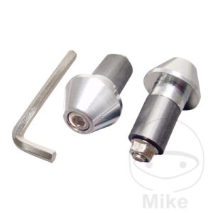 Embouts de guidon Argent JMP