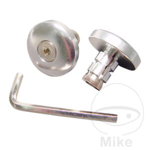 Embouts de guidon Argent JMP