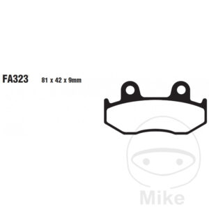 Plaquette de Frein Sinter R EBC